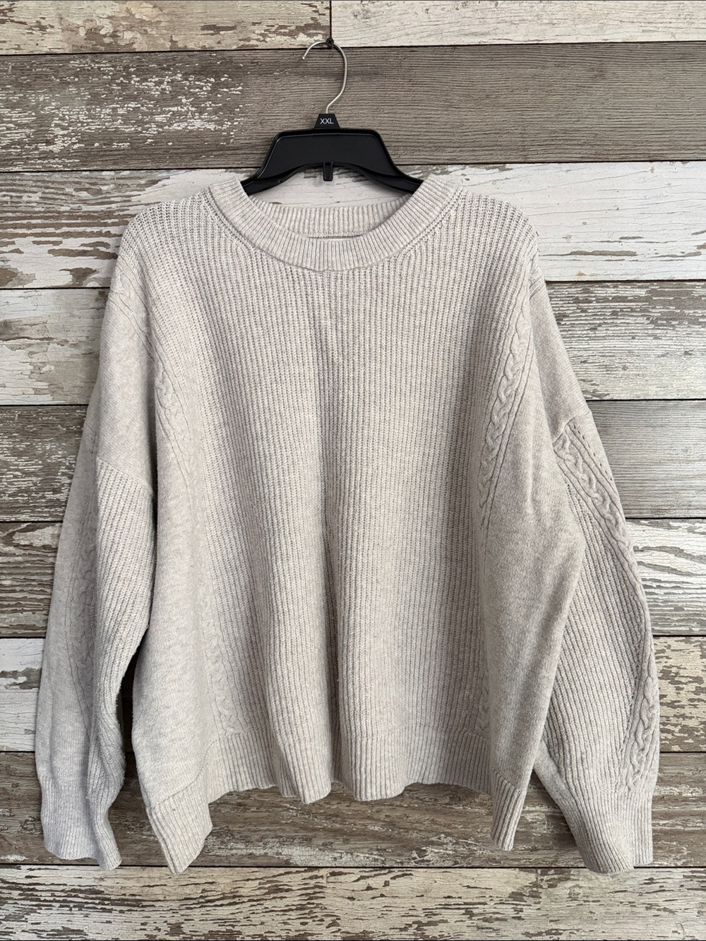 Maurice’s Basic Women's Crewneck Sweater in Light Gray